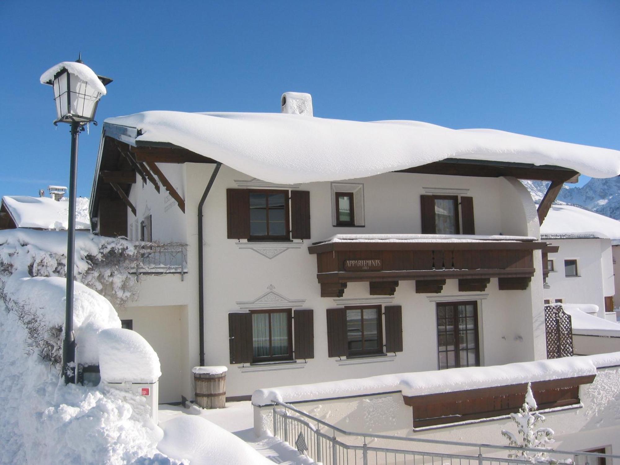 Ferienwohnung Haus Kaschutnig Fiss Exterior foto